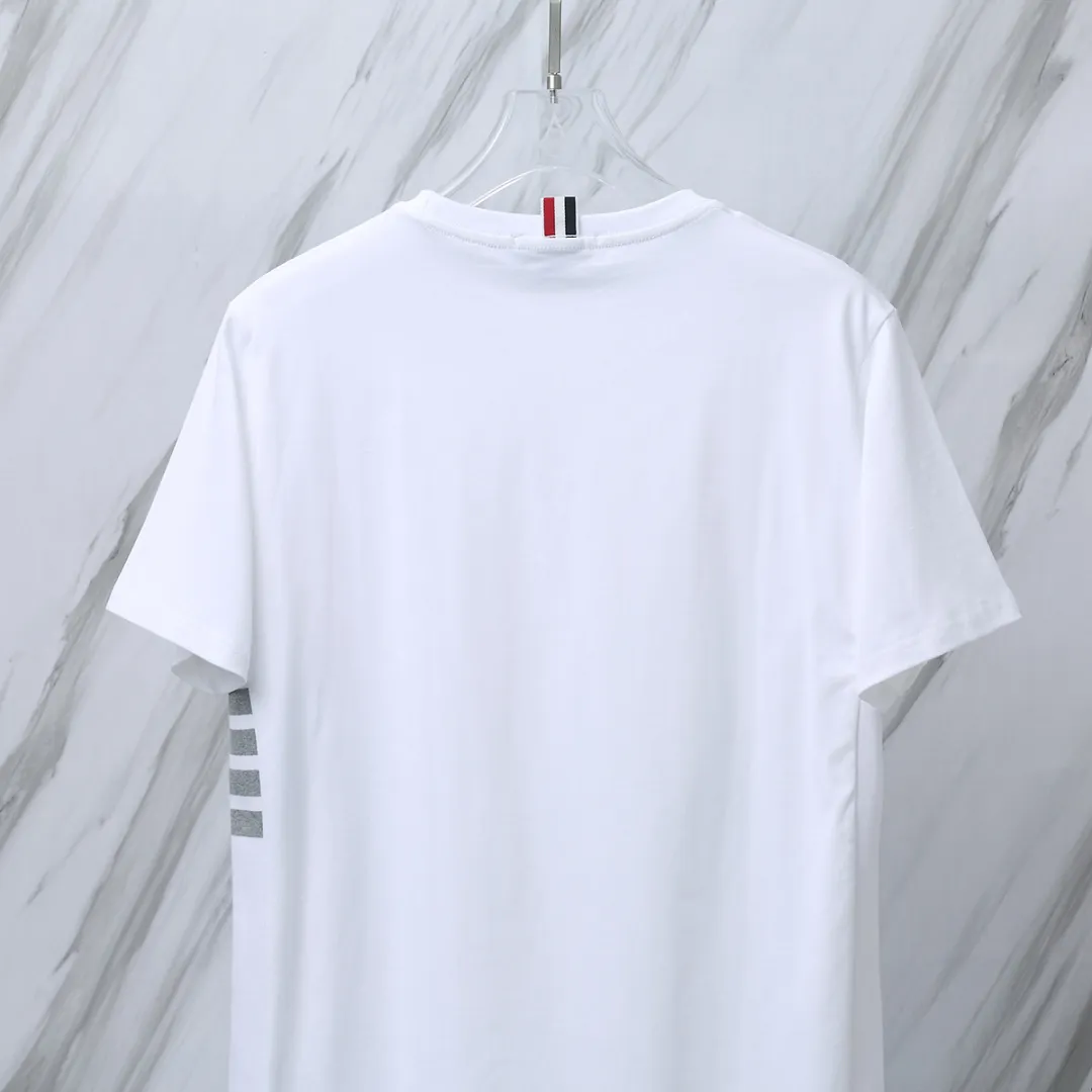 ：T 015（TB T ） THOM BROWNE TB 230 T 230 Authentic Factory Quality Same Style + Authentic Size：0/1/2/3/4 ：White/Black/Navy Blue/Gray